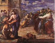 GRECO, El Christ Healing the Blind fg oil painting